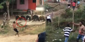 RIÑA EN REPELÓN DEJÓ UN SALDO DE SEIS PERSONAS HERIDAS