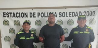 UN HOMBRE FUE CAPTURADO EN SOLEDAD MEDIANTE UNA ORDEN JUDICIAL, POR PORTE ILEGAL DE ARMAS DE FUEGO