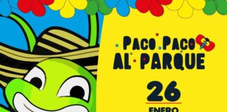 CON PACO PACO AL PARQUE CONTINÚA LA AGENDA DEL CARNAVAL DE LOS NIÑOS 2025