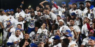 CAIMANES, CAMPEÓN DEL BÉISBOL PROFESIONAL COLOMBIANO