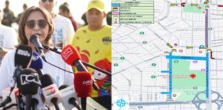 POR CONCIERTO DE SHAKIRA MEDIDAS DE MOVILIDAD A PARTIR DE HOY MIÉRCOLES 19 DE FEBRERO