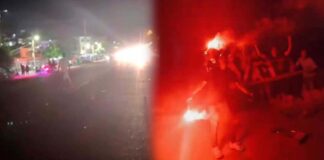 AFICIONADOS DE JUNIOR LLEGARON A SANTA MARTA, SIN IMPORTAR EL CIERRE VIAL
