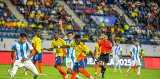 COLOMBIA SUFRIÓ SU SEGUNDA DERROTA EN LÍNEA Y DIJO ADIÓS AL SUEÑO DEL TÍTULO