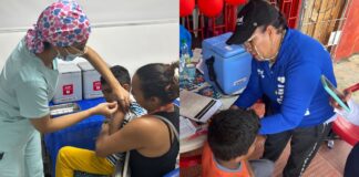 Barranquilla refuerza búsqueda de niños que no han completado vacunación contra el sarampión