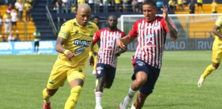 CON LA ENJUNDIA DE PAIVA Y MELE, JUNIOR IGUALÓ 1-1 FRENTE A BUCARAMANGA
