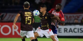 DE NADA SIRVIÓ EMPATAR: AMÉRICA ELIMINÓ A JUNIOR DE LA SUDAMERICANA