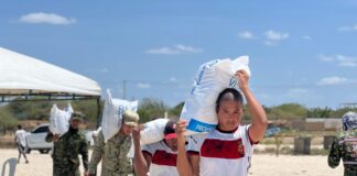 MISIÓN HUMANITARIA AKALII>JA CONTINÚA CON 130 NUEVAS TONELADAS DE AYUDA HUMANITARIA PARA LA ALTA GUAJIRA