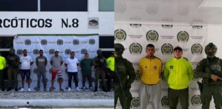Seis sujetos fueron capturados por narcotráfico en el puerto de Santa Marta