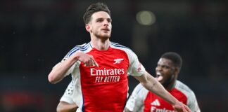 Arsenal pega primero y golea en su casa a un dormido Real Madrid
