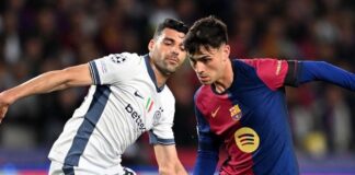 Partidazo en España: FC Barcelona e Inter de Milán empataron 3-3 en el primer partido de la semifinal