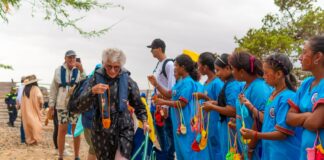 98 turistas arriban a las costas de Cabo de la Vela a bordo del exclusivo crucero de expedición Island Sky