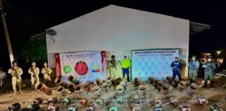 Ejército y Policía Nacional impiden atentado terrorista contra la comunidad y la Fuerza Pública en La Guajira