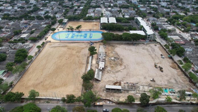 Avance obras polideportivo La Magdalena (4)