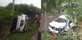 Accidente de tránsito en Campo de la Cruz dejó varios heridos