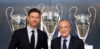 Xabi Alonso firmó su contrato como nuevo técnico del Real Madrid hasta el año 2028