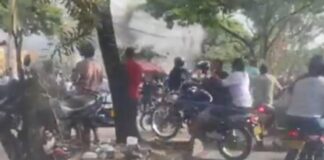 ¡Cali en llamas! Tres artefactos explosivos fueron detonados en la capital vallecaucana y por lo menos dos personas murieron