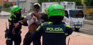 El exjugador de Junior Jamerson Rentería protagonizó un altercado con miembros de la Policía en Soledad