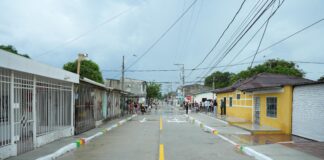 “¡En Las Nieves cumplimos una promesa más!”: alcalde Char al entregar nueva vía a través de Barrios a la Obra