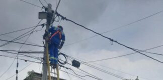 Trabajos eléctricos en la subestación Malambo