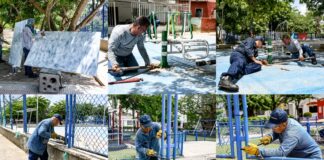 Distrito planea mantenimiento de parques y complejos deportivos