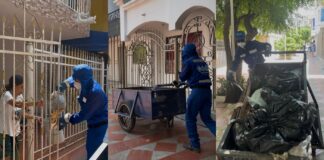 Callejoneros de Triple A, un servicio clave que garantiza la recolección de residuos y limpieza en zonas de difícil acceso