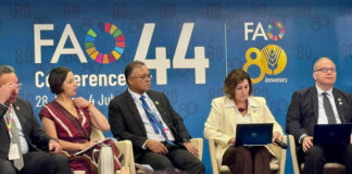 “Debemos impedir que el hambre sea un instrumento de guerra”: ministra Martha Carvajalino ante la FAO