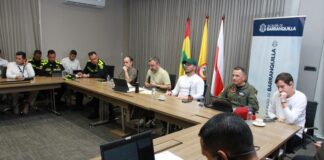 Distrito ultima detalles para garantizar la seguridad durante el Foro de la OCDE