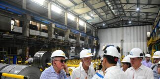 Gobernador Verano celebra apertura de planta Alurack como símbolo de desarrollo sostenible en el Atlántico