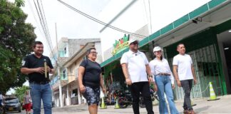 “Con la intervención de más de 100 metros lineales, inició la recuperación de la malla vial en el sector comercial de Puerto Colombia”: alcalde Plinio Cedeño