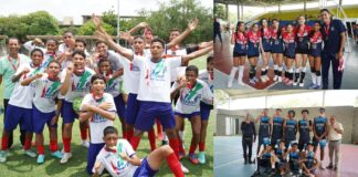 Atlántico ya tiene a sus campeones en deportes de conjunto de los Intercolegiados