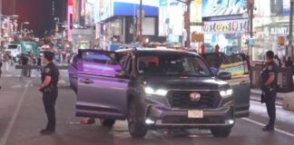 Un adolescente capturado y tres personas heridas es el saldo de un tiroteo en Time Square