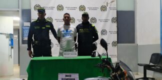Mediante labores de patrullaje, fue capturado en flagrancia un sujeto por hurto agravado en el barrio Villanueva