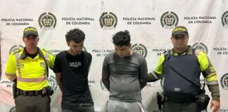 Dos sujetos fueron capturados por hurto calificado y agravado en las últimas horas