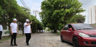 “Para evitar inundaciones serán intervenidos 216 metros lineales en la Avenida Tajamares de Villa Campestre”: alcalde Plinio Cedeño