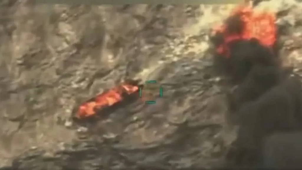 Otra narcolancha fue destruida por militares de los Estados Unidos, en aguas del mar Caribe