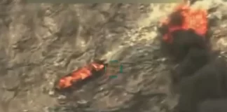 Otra narcolancha fue destruida por militares de los Estados Unidos, en aguas del mar Caribe