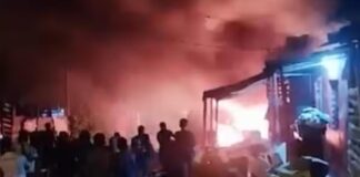 Incendio en Villa Caracas arrasa con siete viviendas en el sur occidente de Barranquilla