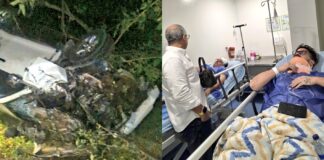 Cuatro miembros del esquema de seguridad de Alfredo Saade sufrieron un accidente de tránsito en vías del Cesar