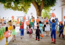 Fantasiquilla llega a El Buen Pastor, con la primera dama Katia Nule, llevando alegría a los hijos de mujeres privadas de la libertad