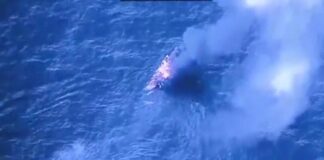 Fue destruida otra narcolancha en aguas del mar Caribe y dejó cuatro personas fallecidas