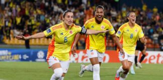 Colombia dio un golpe de autoridad y derrotó a Perú 4-1, en su debut de la Liga de Naciones Femenina