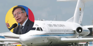 El peso de la Lista Clinton alcanza el avión presidencial de Petro en España
