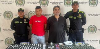 Cuatro personas fueron capturadas por microtráfico en el municipio de Soledad