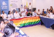 Gobernación del Atlántico reafirma su compromiso con los derechos de la población LGBTIQ+ en mesa de seguridad regional