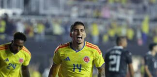 Colombia se complicó más de la cuenta, pero pudo derrotar a Nueva Zelanda 2-1