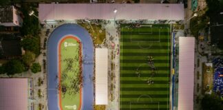Alcaldesa Alcira Sandoval inauguró el polideportivo Los Cedros, el complejo deportivo más grande de Soledad