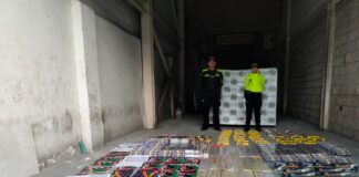 Golpe contundente a la comercialización ilegal de pólvora en el barrio el boliche.