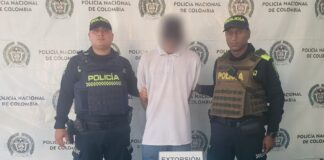 Capturado un Sujeto por el Delito de Extorsión en Barranquilla.