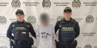 Capturada una Persona en Flagrancia por Porte Ilegal de Armas en el Barrio Villate.