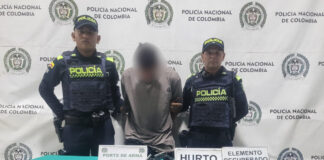 Capturado en flagrancia por hurto y porte ilegal de armas en el centro de Barranquilla